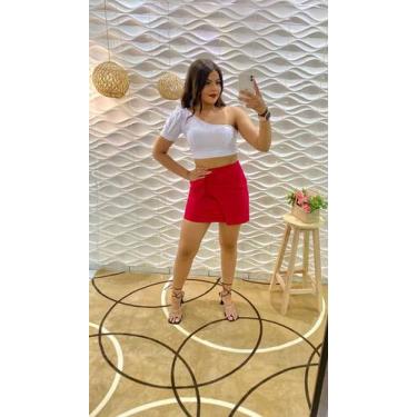 Imagem de Cropped kiss - Flor de Lis , Vermelho, 40