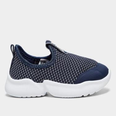 Imagem de Tênis Infantil Fila Funny Baby, Marinho, Branco, 20