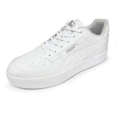 Imagem de Tênis Puma Caven 2.0 BDP White Silver, 39, Branco