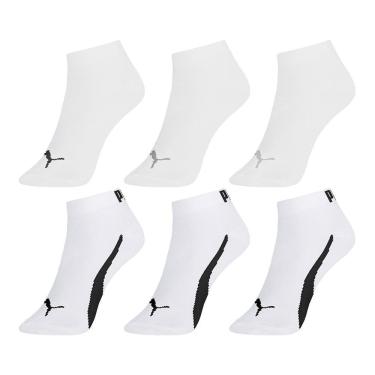 Imagem de Kit 6 Pares de Meias Puma Sapatilha Esportiva Masculino