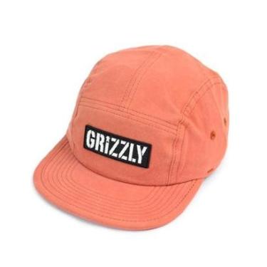 Imagem de Boné Grizzly 5Panel Og Stamp Camper Rust Cor:;Tamanho:Unico-Unissex
