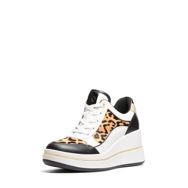 Imagem de Michael Kors Tênis feminino Emmy Wedge Trainer, Calêndula, 35