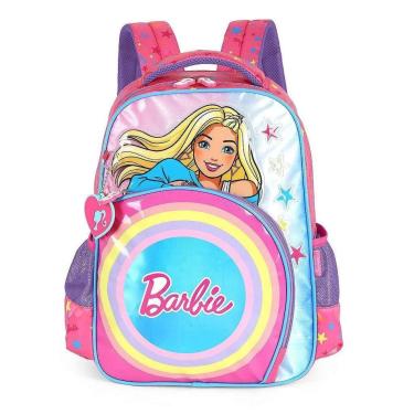 Imagem de Mochila de Costas Luxcel Barbie Estrelas Azul-Feminino