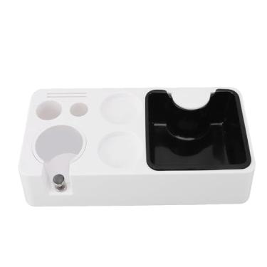 Imagem de Pilipane Estação de adulteração de café ABS multifuncional antiderrapante organizador de porta de café para 51 mm, 54 mm, 58 mm, distribuidor de adulteração para restaurante, casa, café, loja, leite e