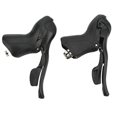 Imagem de Generic Alavancas de Freio de Câmbio de Bicicleta, Alavancas de Freio de Câmbio de Bicicleta de Estrada Resistentes à Corrosão Em Pvc para Reparo
