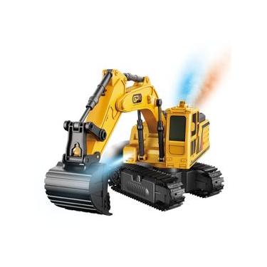 Imagem de Carrinho De Controle Remoto TratorCar Solta Fumaça Maxi Toys