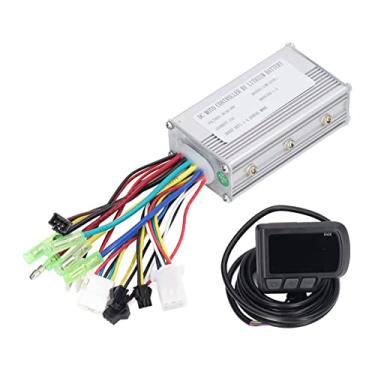 Imagem de Zhjvihx Kit de Controlador de Motor, Kit de Controlador de Bicicleta Elétrica, Dissipação de Calor Sensível, Revestimento de Liga de Alumínio Com Display LCD N06 para Motor de 250 W 350 W
