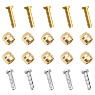 Imagem de Kit de inserção de freio a disco hidráulico para bicicleta, oliva e farpa, compatível com mangueiras de freio Shimano BH59/BH90 e SRAM/Avid