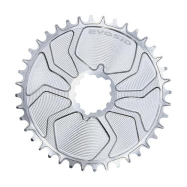 Imagem de EVOSID Anel de corrente fechado para mountain bike 32/34/36/38T, design estreito e largo, anel de montagem direta de 3 parafusos deslocamento de 3 mm para velocidade 8-12 para GXP, SRAM, MTB, mountain