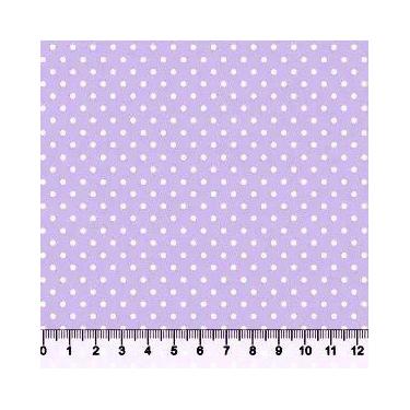 Imagem de Tecido Tricoline Poá Lilás - Tecidos Caldeira - Ideal para Artesanato 