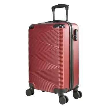 Imagem de Mala De Viagem Bordo Zig Zag Em Abs Rodas 360 Cad Embutido
