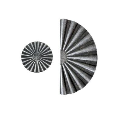 Imagem de Kit 4 puxador botão e 4 conchas para moveis gavetas cômodas estantes -