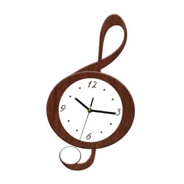 Imagem de XLWLLNJ Relógio de parede decorativo elegante, único, estiloso e artístico, silencioso, para estúdio, escritório ou sala de jantar, 22.3 Cm X 40 Cm