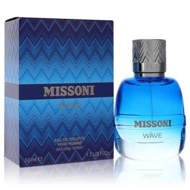 Imagem de Perfume Masculino Missoni Wave 50 Ml Eau De Toilette