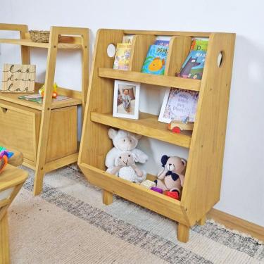 Imagem de Estante Infantil Aurora 88a X 60l X 34p Cor Mel