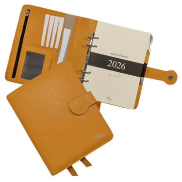 Imagem de Agenda Planner Couro 2026 126-R Personalizada Raffai Couros