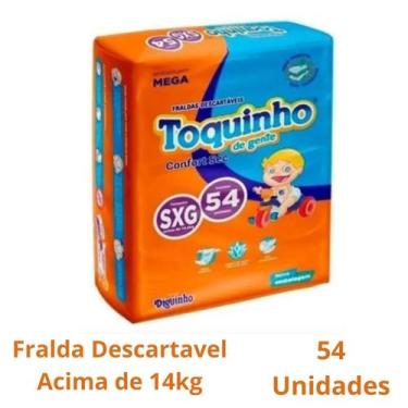 Imagem de Fralda Toquinho De Gente Confort Hiperpacotão Antivazamento - Diguinho