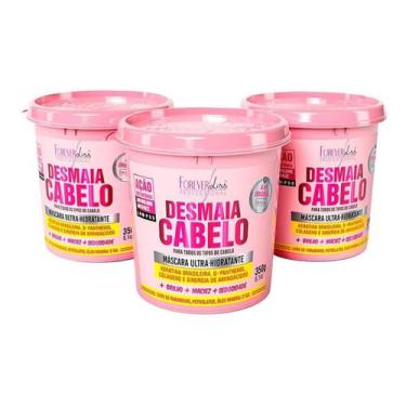 Imagem de Máscara Desmaia Cabelo Forever Liss Ultra Hidratante 3Un