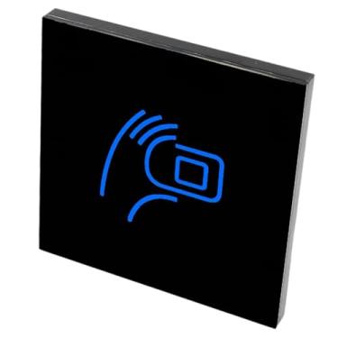 Imagem de MotiveTech Leitor de cartão robusto com suporte para ID125KHz IC13.56MHz, desbloqueio de telefone, profissional, à prova d'água IP65, acessórios, preto, Cc86r