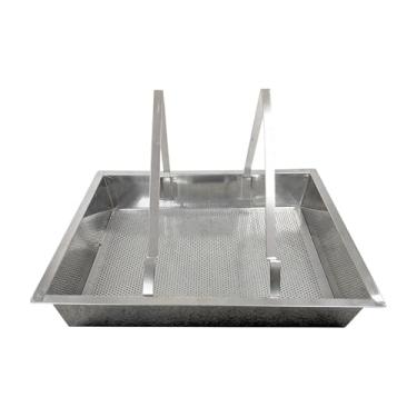 Imagem de Baoblaze Bandeja de destampagem de favo de mel aço inoxidável Extrator de mel prático Coador de mel versátil Equipamento para apicultor