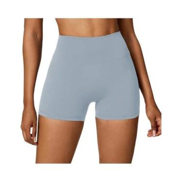 Imagem de Shorts De Yoga Femininos De Cintura Alta Secagem Rápida Respirável Lev