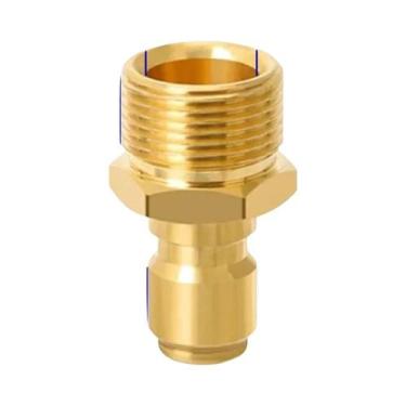 Imagem de Adaptador De Lavadora De Alta Pressão M22x15 Kit De Conexão Rápida Par