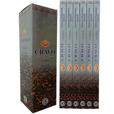 Imagem de Incenso Indiano Sac Cravo - Repele a Negatividade 6 Caixas