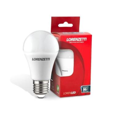 Imagem de Lâmpada LED 1 Unidade Lorenzetti Branco Frio E27 15W 6500K Bulbo A60Bi