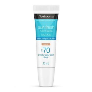 Imagem de Protetor Solar Facial Neutrogena Sun Fresh Hydro Boost FPS70 Cor 2 40m