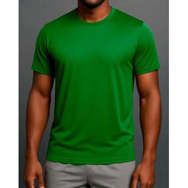 Imagem de Camiseta Slim Masculina Treino Academia Dry Fit Esportiva - Slim Fitne