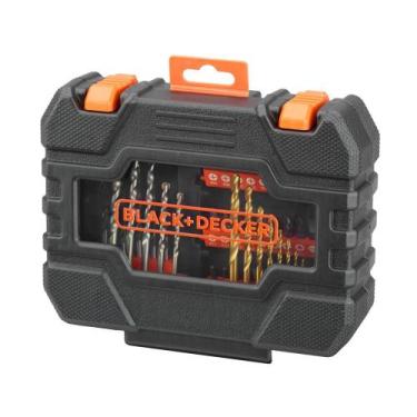 Imagem de Jogo de Bits e Brocas Black Decker A7232-XJ, 50 Peças - BLACK+DECKER