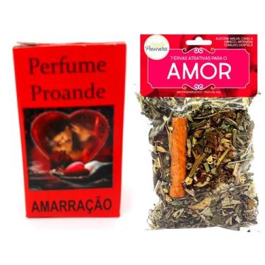 Imagem de Perfume Amarração Atrativo do Amor Sedução Banho Encanto Paixão Ervas 