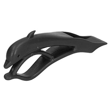 Imagem de AUNMAS Descascador Em Forma de Golfinho, ABS Reutilizável Fácil e Ergonômico Descascador de Batata Manual para Frutas e Vegetais, Ferramenta de Cozinha Multifuncional Com Lâmina de Aço Inoxidável