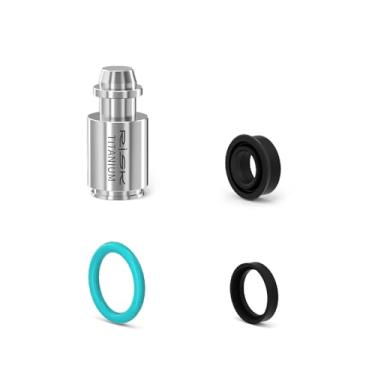 Imagem de TerchPilet Kit de pistão de alavanca de freio de titânio para MAGURA MT2 MT4 MT5 MT6 MT7 MT8 HC3, usinado em CNC - haste de pistão de alavanca de freio com vedações de anel de vedação, melhor