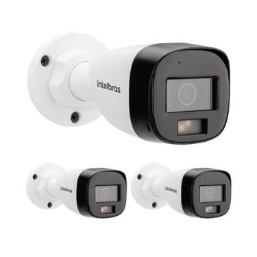 Imagem de Kit 3 Câmeras Multi HD 2 Megapixels 20m VHD 3220 B FULL COLOR + Intelb