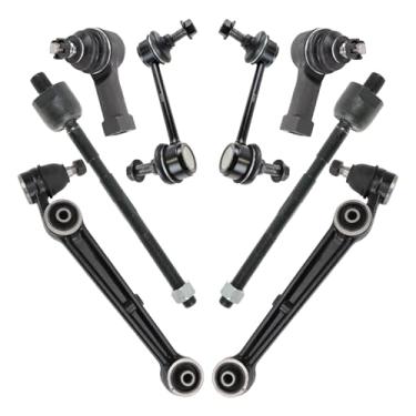 Imagem de TRQ Kit de direção dianteira e suspensão compatível com Chrysler Sebring Dodge Avenger 1995-1998 Eagle Talon 1995-1999 Mitsubishi Eclipse 1994-1998 Galant