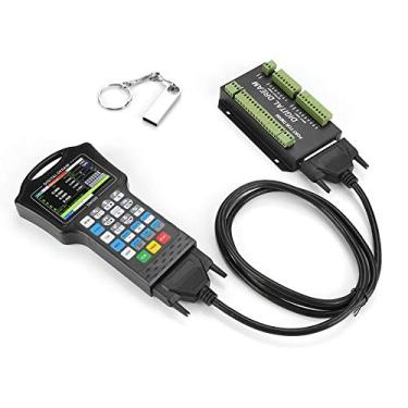Imagem de Fafeicy Controlador CNC Portátil de 4 Eixos, Metal Com Alta Frequência de Pulso, 8 Entradas e 7 Saídas para Controle de Roteador e Gravador (T4)