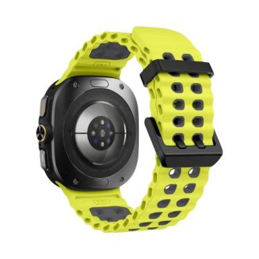 Imagem de Pulseira De Silicone Esportiva Samsung Galaxy Watch Ultra 2025/7, Aces