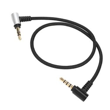 Imagem de Cryfokt Cabo de Microfone Durável do Adaptador TRS para TRRS de 3,5 Mm para RODE SC7, Comprimento do Fio de 13,8 pol. para Smartphones ou Tablets