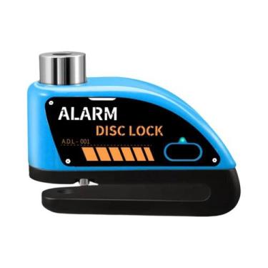 Imagem de Alarme De Moto À Prova d'Água 110dB Com Trava De Disco Antifurto Para 