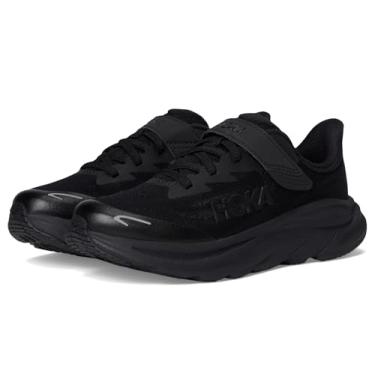 Imagem de HOKA Tênis infantil unissex Clifton 10 (criança pequena), Preto/preto, 13 Little Kid