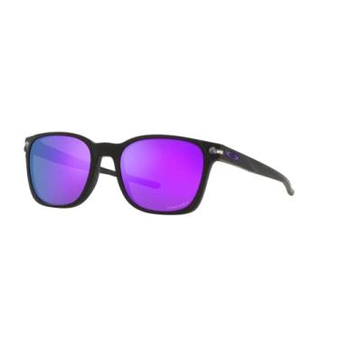 Imagem de Óculos de Sol Oakley Ojector 0OO9018 901803 Tam 55 / Preto Fosco - Lentes Prizm Violet