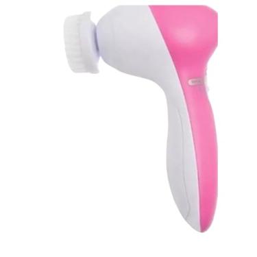 Imagem de Escova de Limpeza Facial Profissional – Limpeza 7x Mais Eficaz que Manual – Esfoliação, Massagem, Renovação da Pele – Ideal para Cravos, Acne e Poros – Compacta, Silenciosa e Resistente à Água
