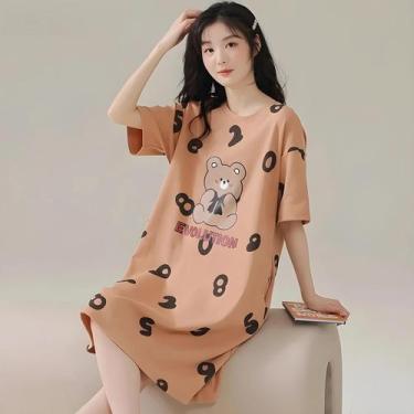 Imagem de Vestido De Noite De Verão Para Mulheres plus Size, Estilo Fofo, Em Sed