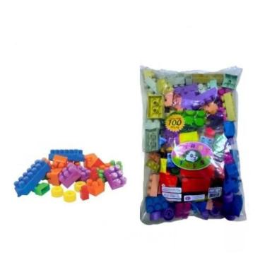 Imagem de Blocos De Montar Brinquedos Infantil Com 120 Peças Premium - JRD