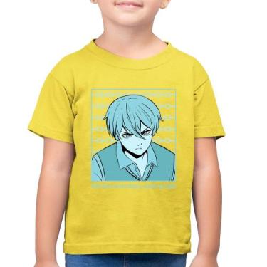 Imagem de Camiseta Algodão Infantil Fall Down Seven Times, Stand Up Eight - Foca