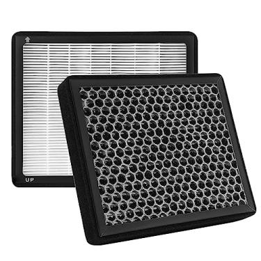 Imagem de CAF1904C, CF11966, filtro de ar de cabine com partículas de carbono ativado para Chevrolet, Silverado 1500, 2500, 3500, Colorado, Tahoe, Malibu, Impala, Equinox, Camaro. GMC, Sierra 2500, 1500, 3500,