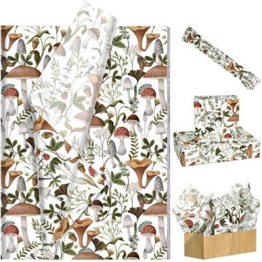 Imagem de Papel de seda Bolsome Mushroom White 50x35cm 100 folhas