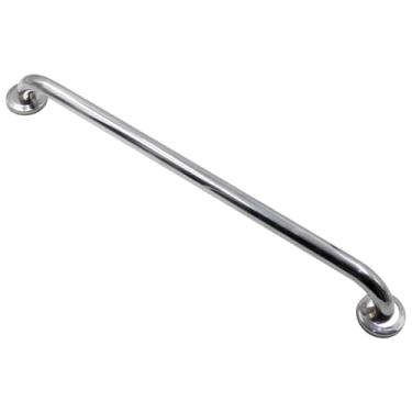 Imagem de Barra de Apoio para Parede em Aço Inox 24mm de Diâmetro Segurança e Acessibilidade (1, 60cm)
