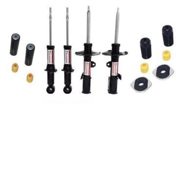 Imagem de 4 Amortecedor + 4 Kit Batente Polo Moderno/ Fox/ Space Fox